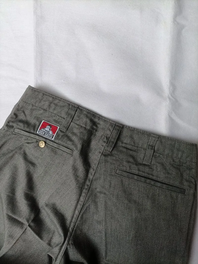 Ben Davis Streetwear Casual Casual pants Pria gray photo 1