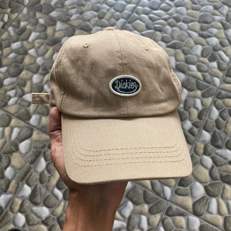Dickies Streetwear Skater Hat Pria tan khaki photo 1