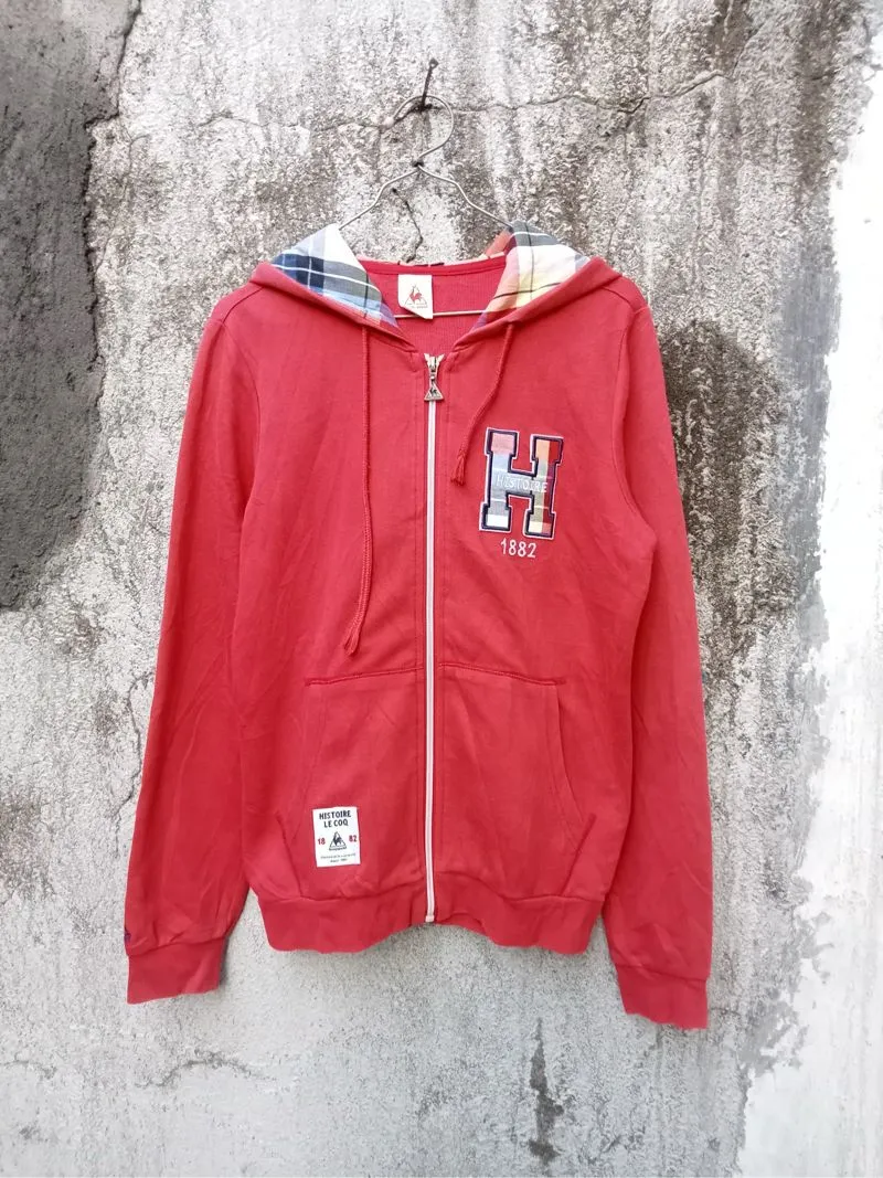 Le Coq Sportif Streetwear Casual Hoody Wanita pink photo 1