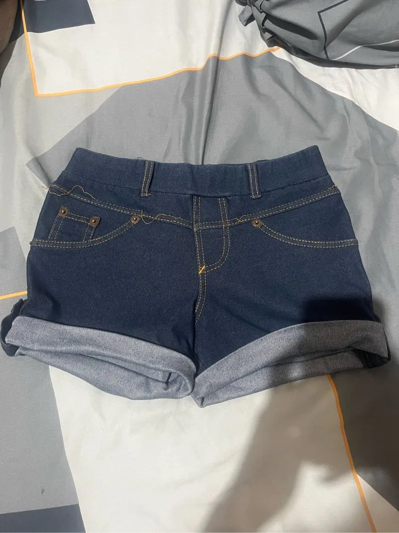 Sportswear Minimalist Short Wanita navy photo 1