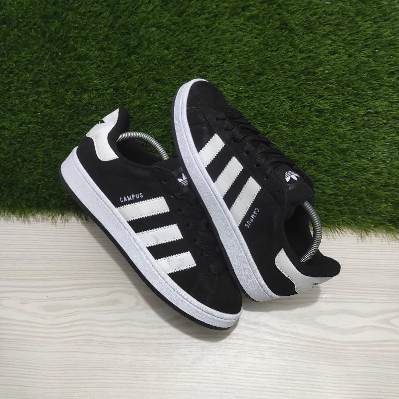 Adidas Casual Sneakers Pria white black photo 1
