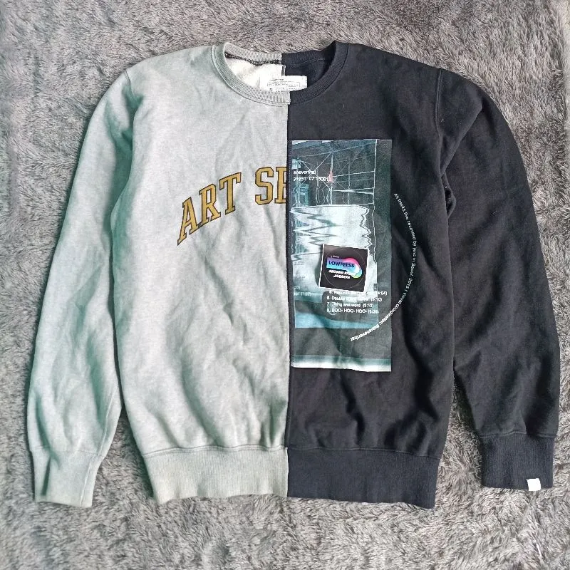 Covernat Skater Sportswear Sweatshirt Pria black gray photo 1