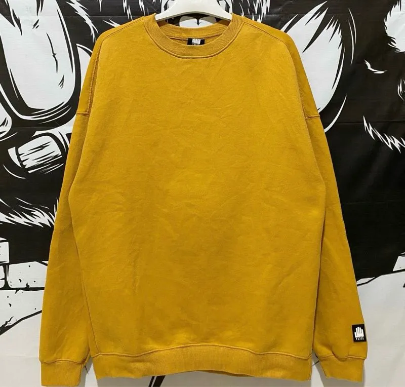 Casual Sweater Pria orange photo 1