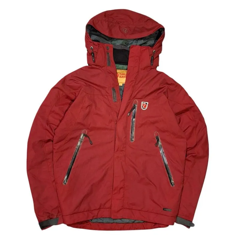 Fjällräven Gorpcore Windbreaker Pria red photo 1