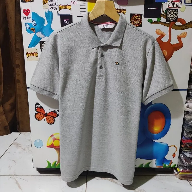 Arnold Palmer Casual Polo shirt Pria gray photo 1