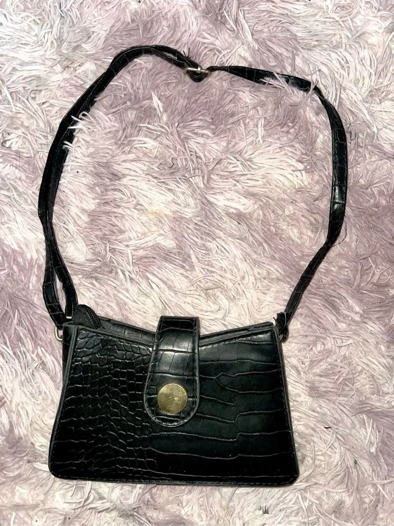 Vintage Handbag Wanita black photo 1