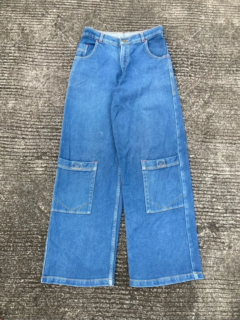 Japanese brand Vintage Y2K Jeans Pria blue photo 1