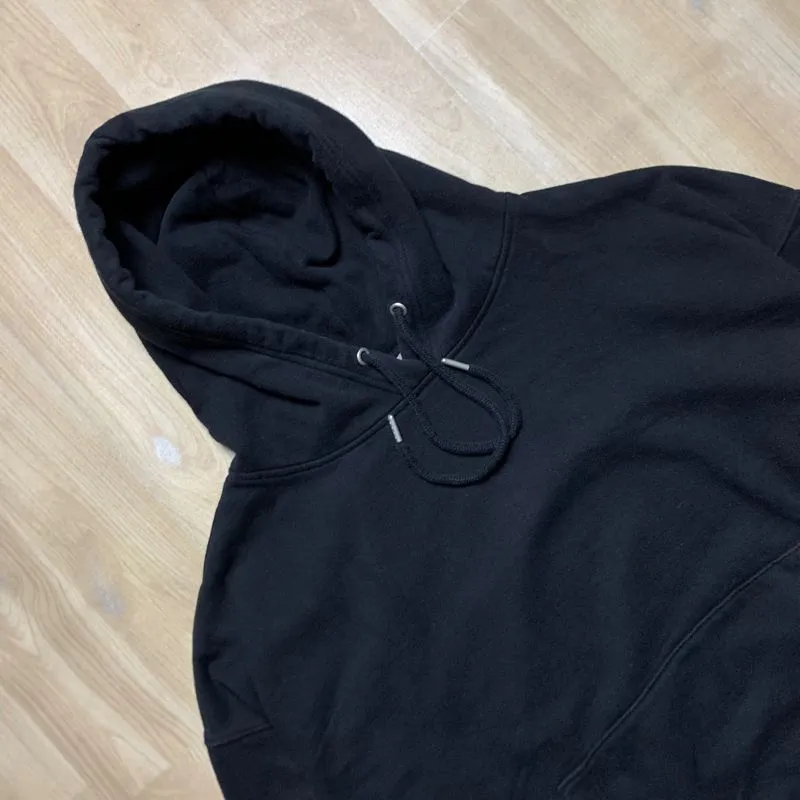 Spao Streetwear Y2K Hoody Pria black photo 1