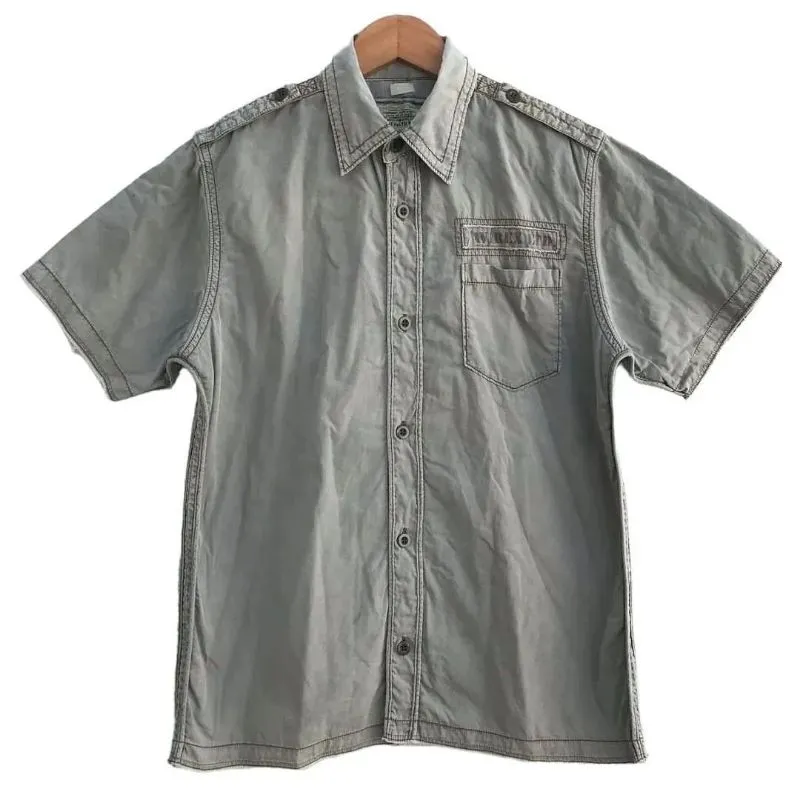 Avirex Vintage Casual Casual shirt Pria green photo 1