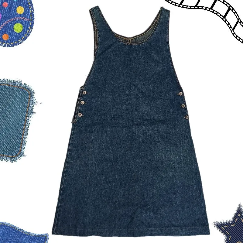 Vintage Y2K Jumpsuit Wanita navy photo 1