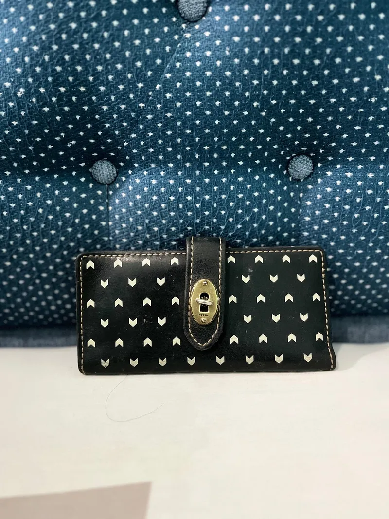 Fossil Casual Wallet Wanita black photo 1