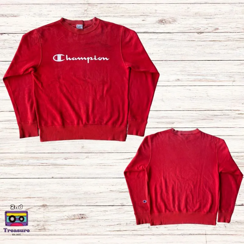 Champion Minimalist Sweater Pria red photo 1