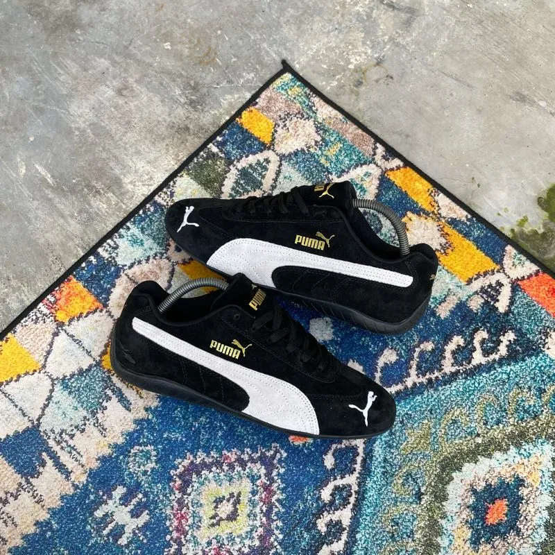 Puma Indie Casual Sneakers Pria white black photo 1
