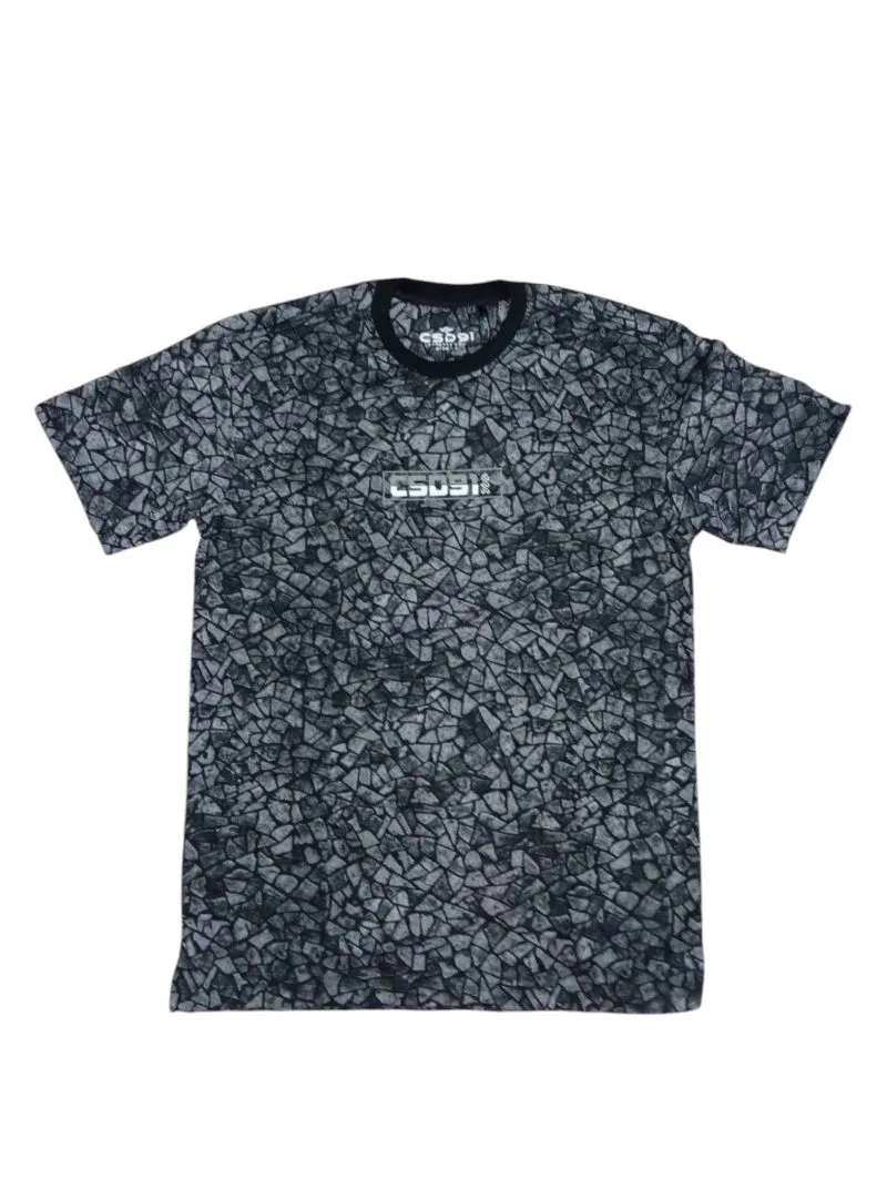Japanese brand Streetwear Sportswear T-shirt Pria black gray photo 1