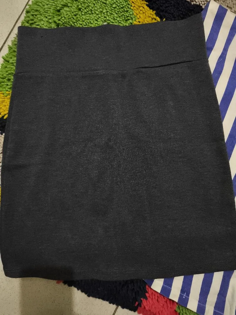 ZARA Luxury Mini skirt Wanita gray photo 1
