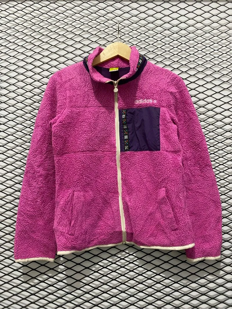 Adidas Casual Fleece Pria pink black photo 1