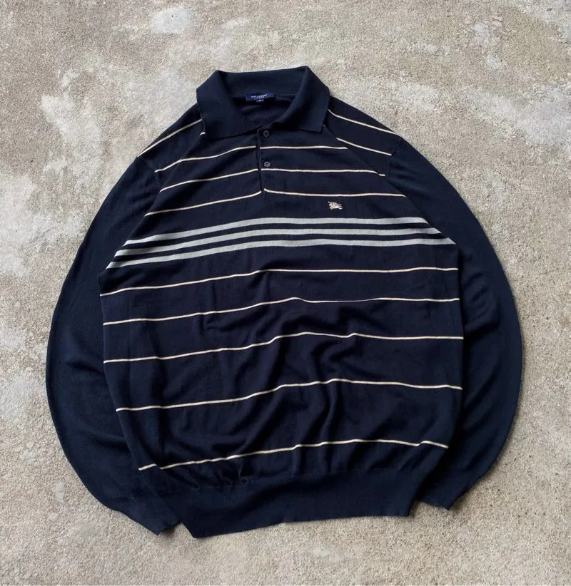 Burberry Casual Sweatshirt Pria navy photo 1