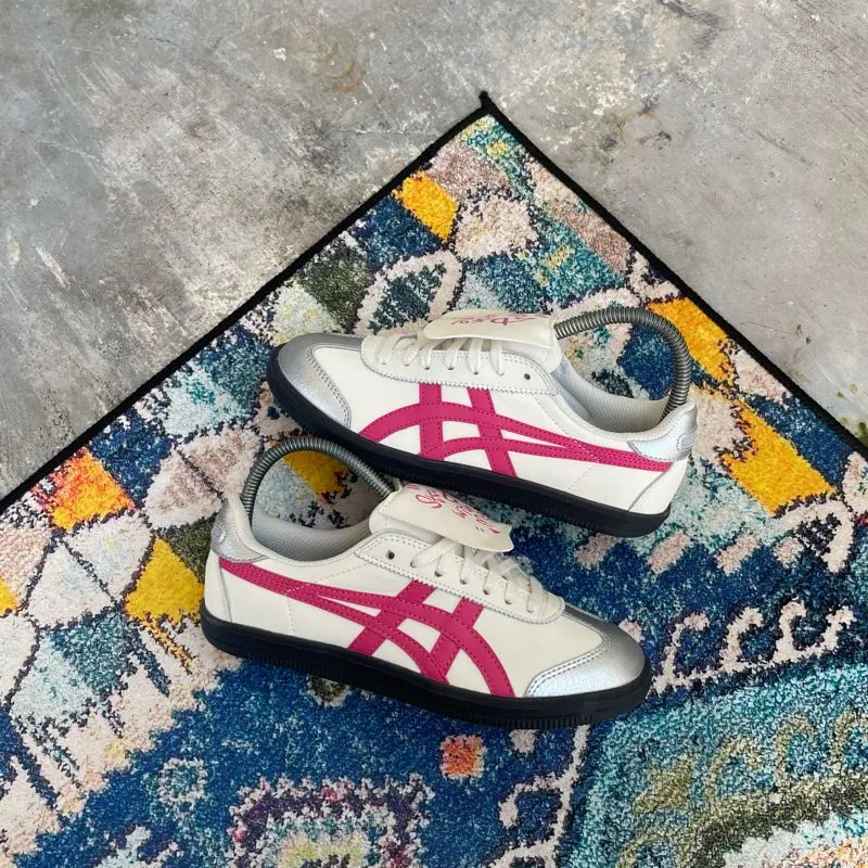 Onitsuka Tiger Casual Reworked Sneakers Wanita white pink photo 1