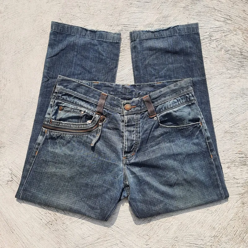 Armani	 Casual Jeans Pria gray photo 1