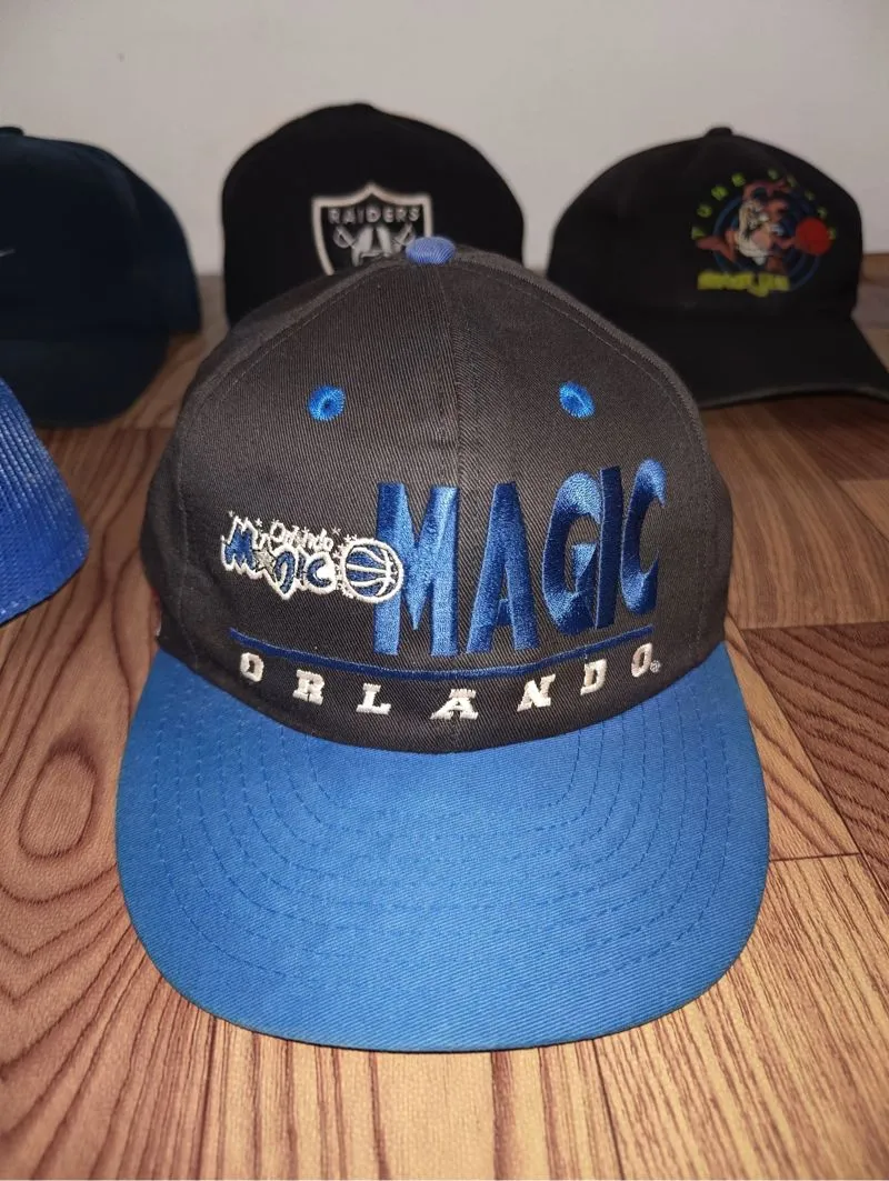 Vintage Hat Pria blue photo 1