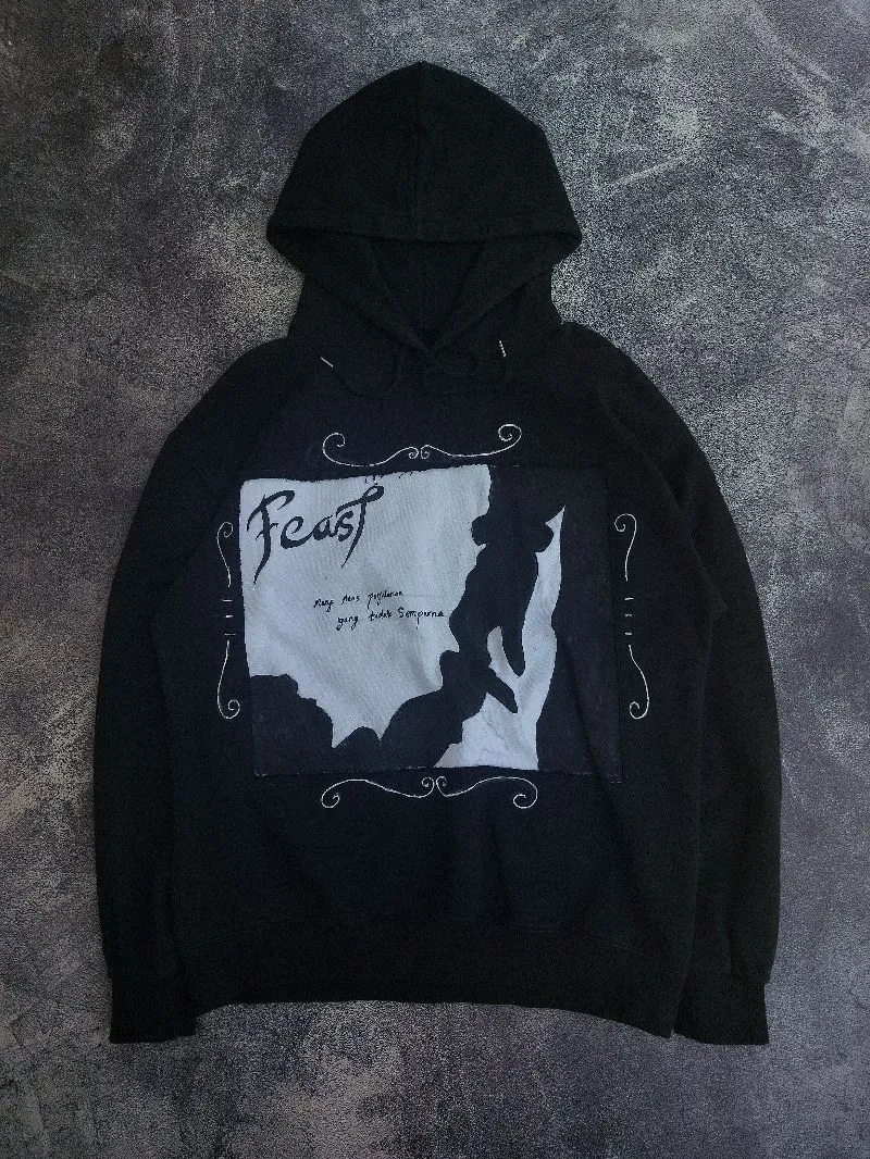 Streetwear Reworked Fleece Pria black photo 1