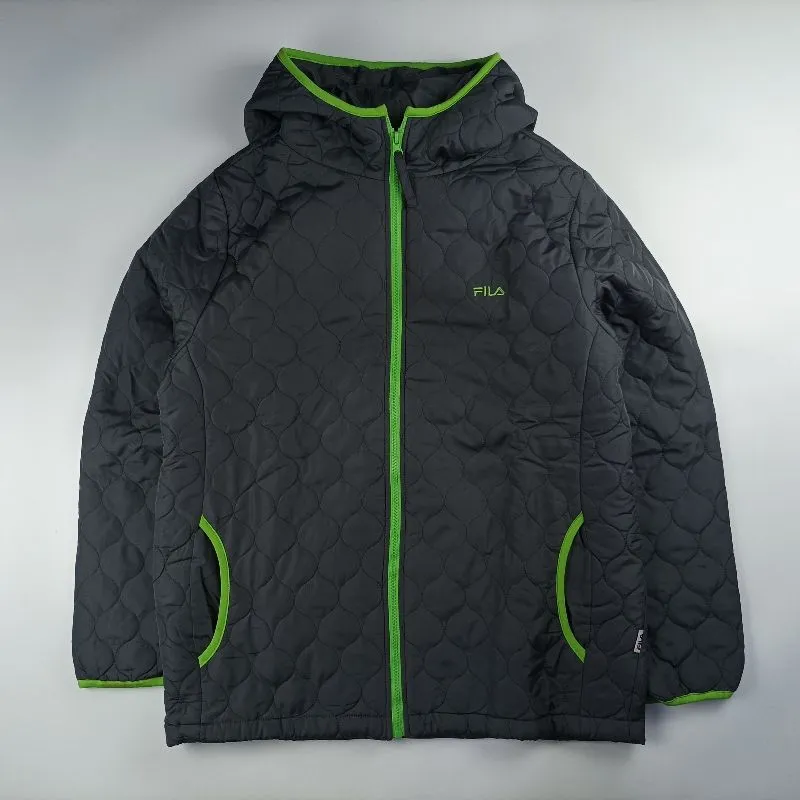 Fila Casual Puffer jacket Pria gray photo 1