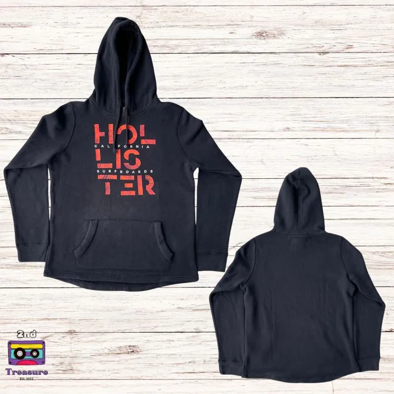 Hollister Casual Hoody Pria black photo 1