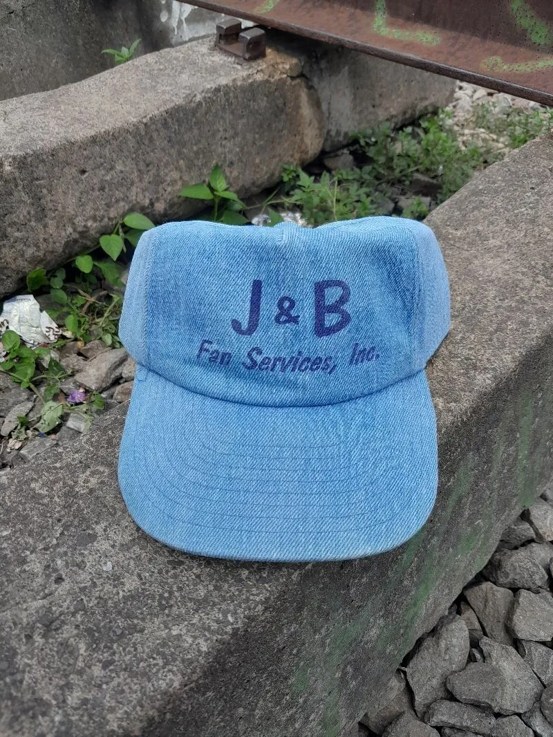 Vintage Y2K Hat Pria blue photo 1