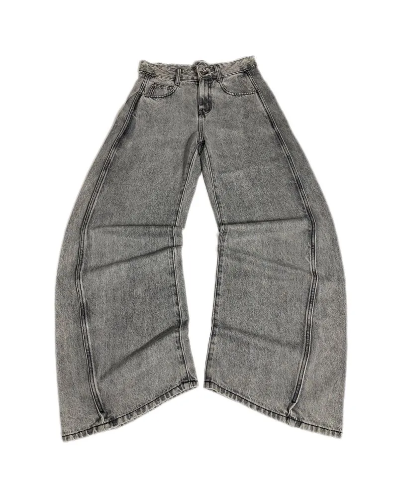 Japanese brand Vintage Streetwear Jeans Pria black gray photo 1