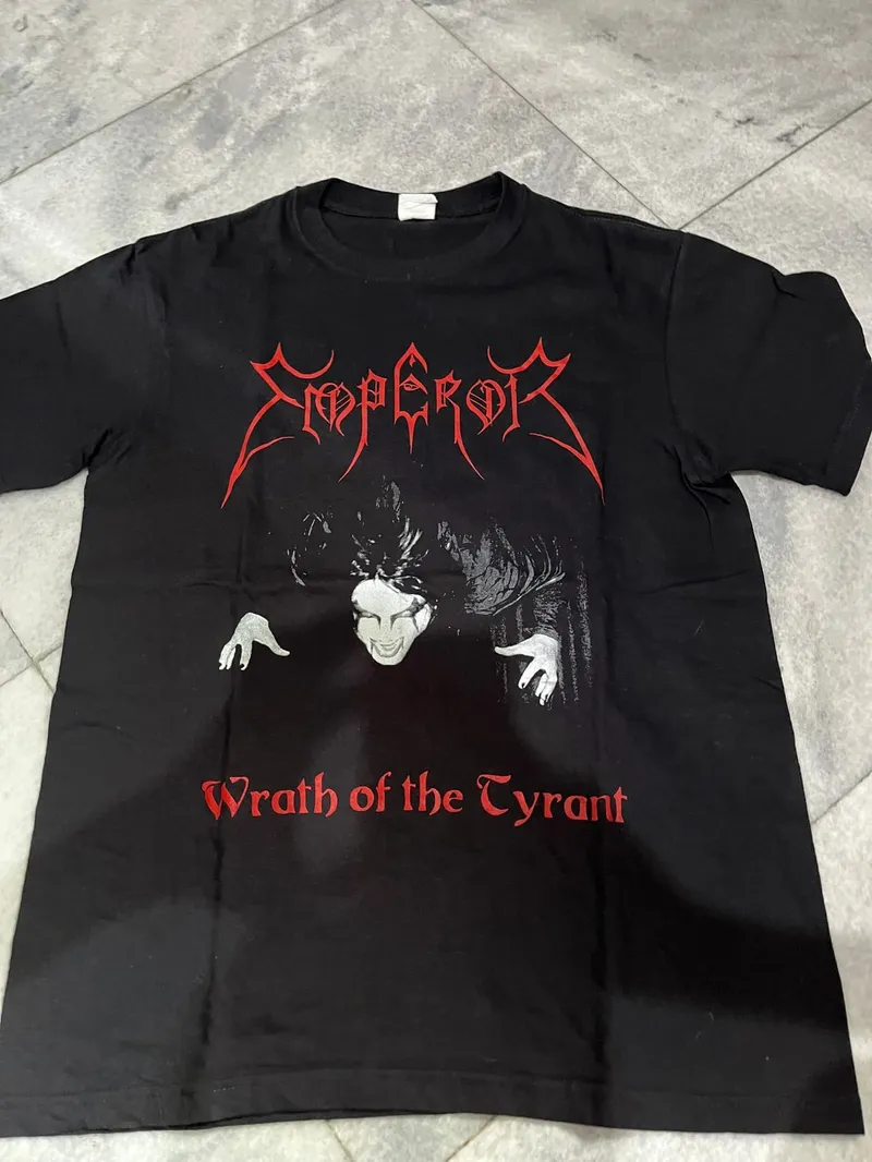 Emo T-shirt Pria black photo 1