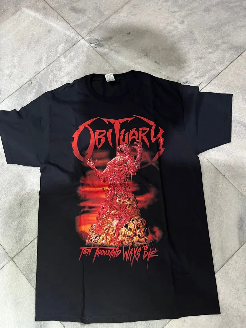 Grunge Emo T-shirt Pria black photo 1