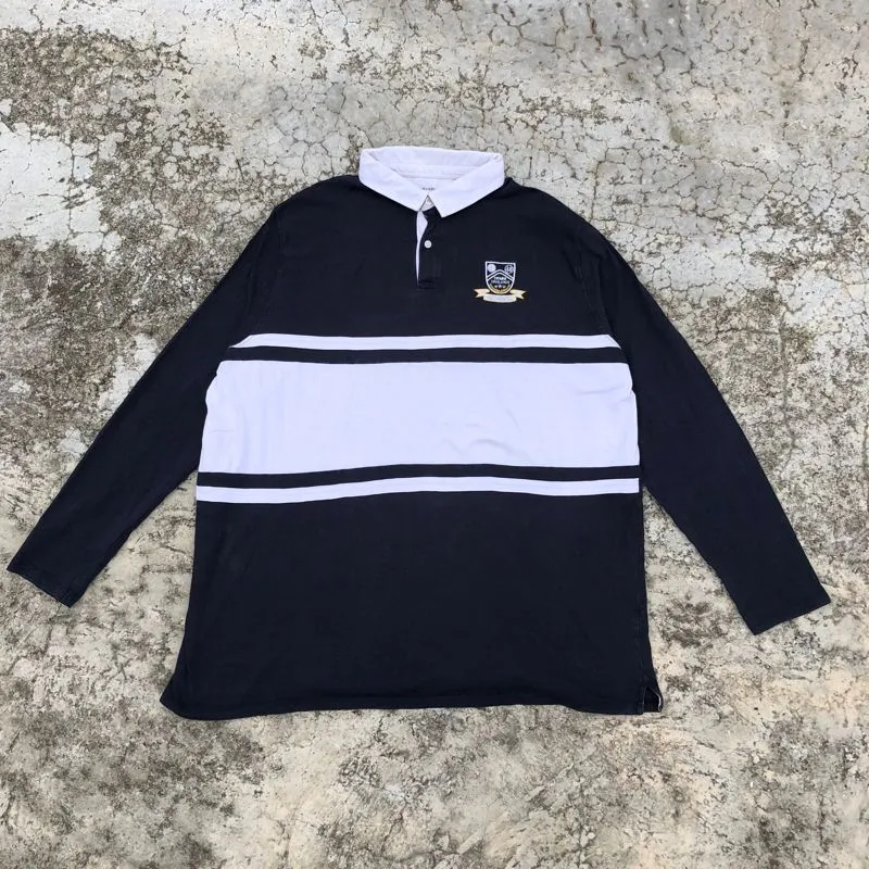 Carhartt Vintage Streetwear Polo shirt Pria white navy photo 1