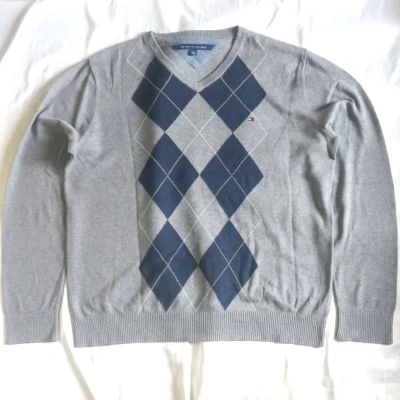 Tommy Hilfiger Casual Sweatshirt Pria gray photo 1