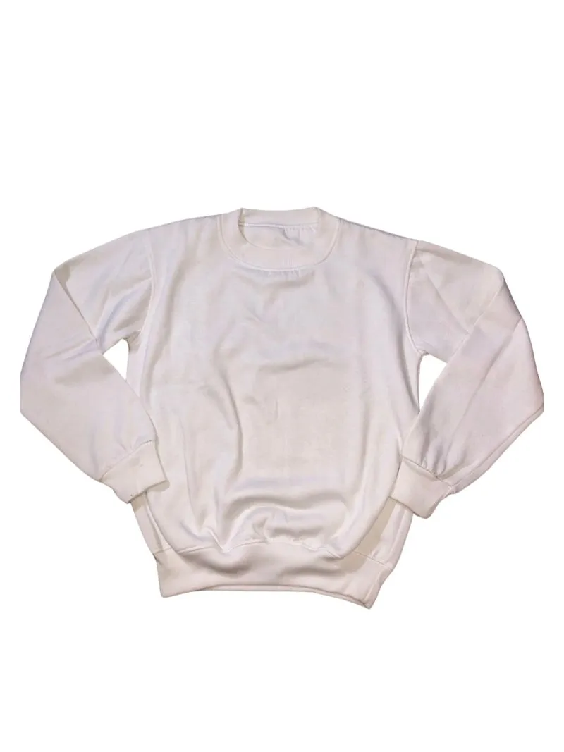 Casual Sweatshirt Pria white photo 1
