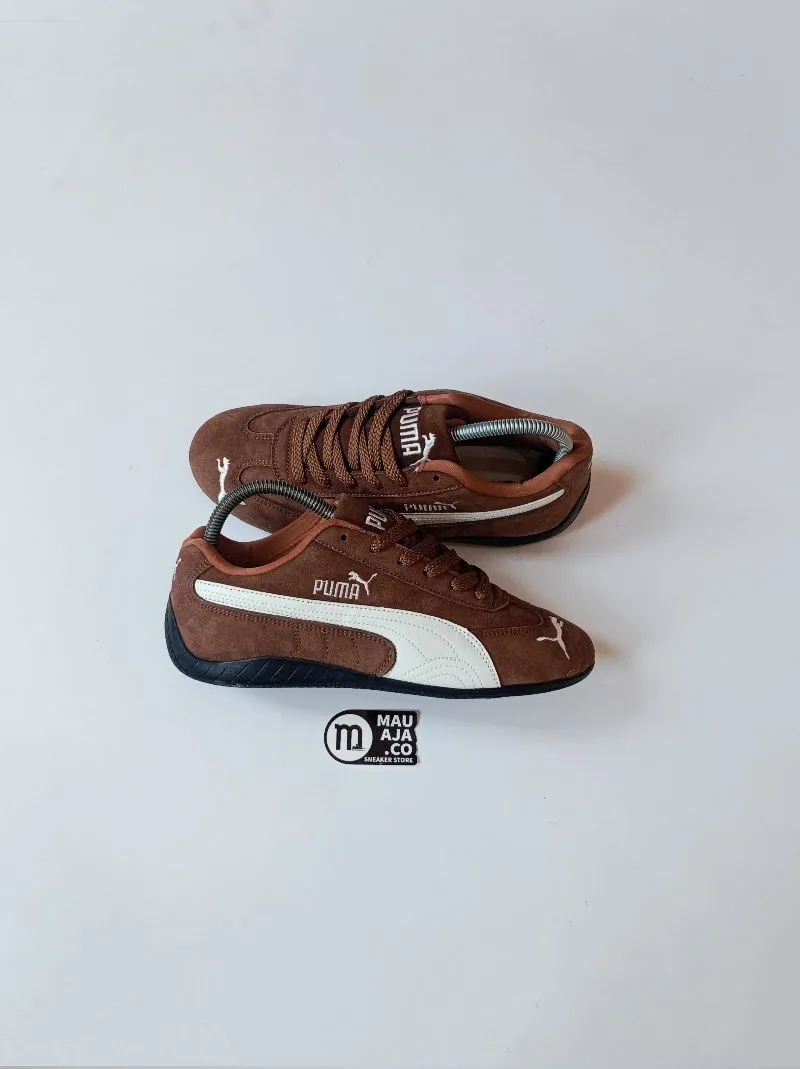 Puma Streetwear Casual Sneakers Wanita brown photo 1