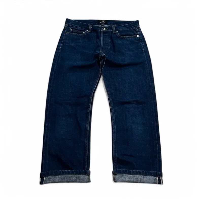 A.P.C. Streetwear Avant Garde Jeans Pria blue photo 1