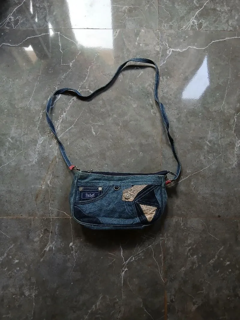 Japanese brand Grunge Goth Shoulder bag Wanita blue photo 1