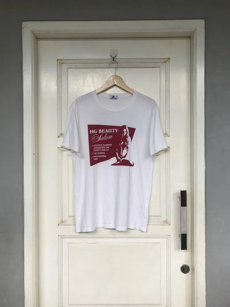 Hysteric Glamour Vintage Grunge T-shirt Pria white photo 1