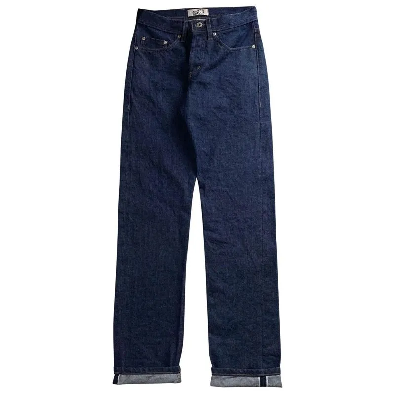 Naked & Famous Denim Vintage Casual Jeans Pria navy blue photo 1