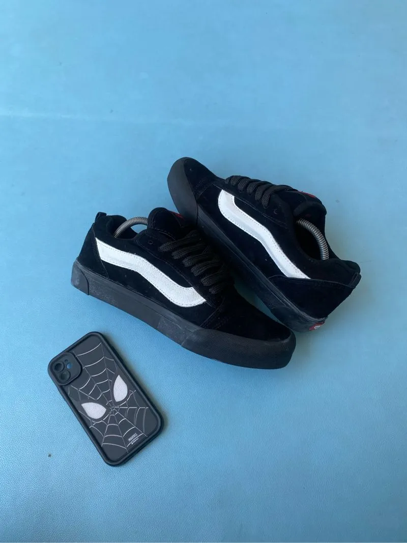 VANS Sportswear Casual Sneakers Pria white black photo 1