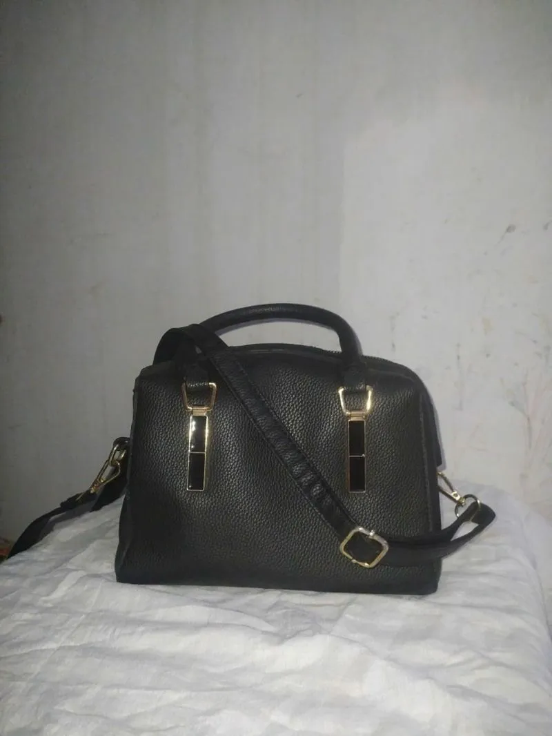 Casual Crossbody Bag Wanita black photo 1