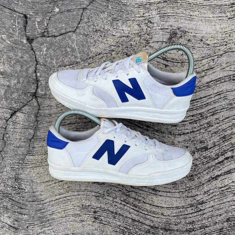 New Balance Gorpcore Casual Sneakers Wanita white blue photo 1