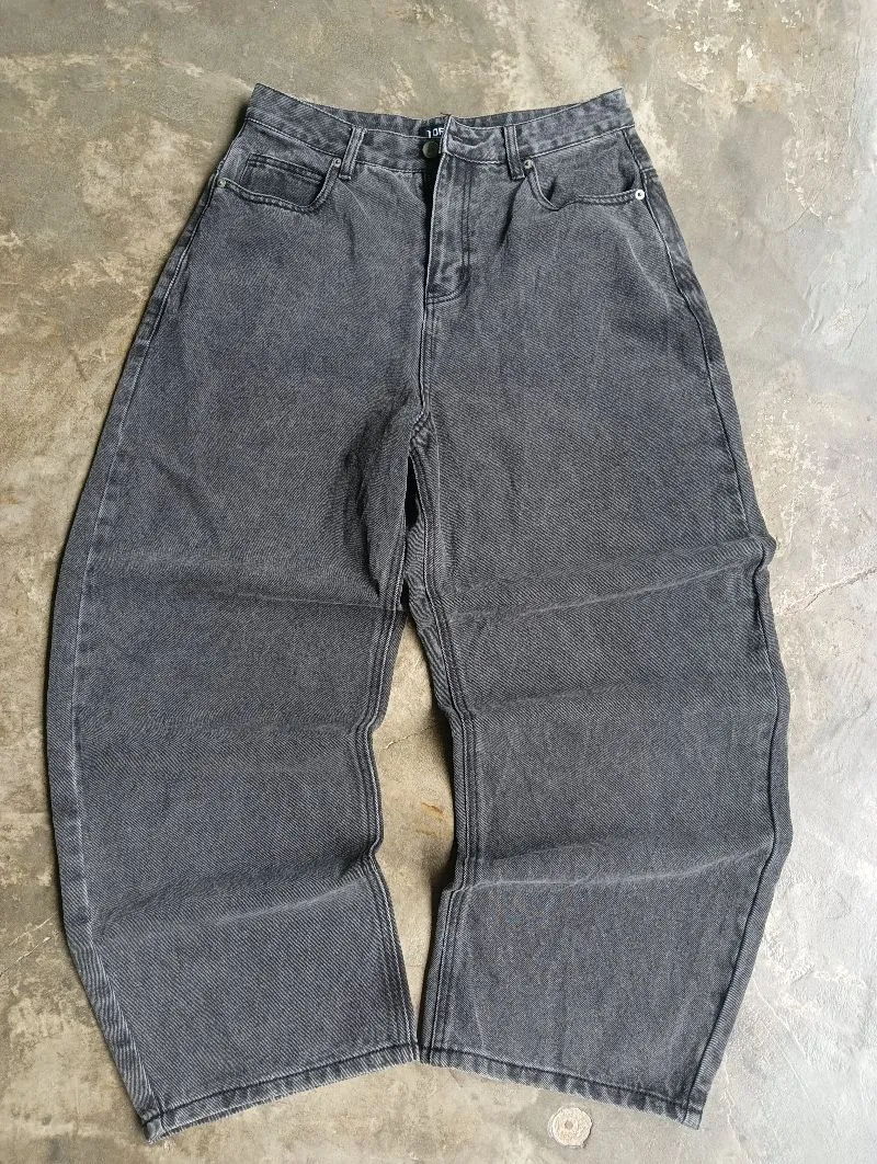 Vintage Y2K Jeans Pria black gray photo 1