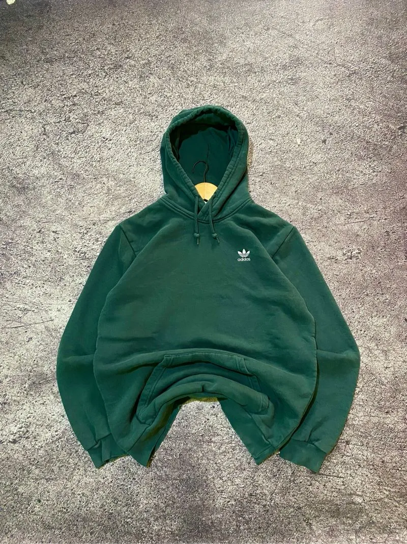 Adidas Sportswear Hoody Pria green photo 1