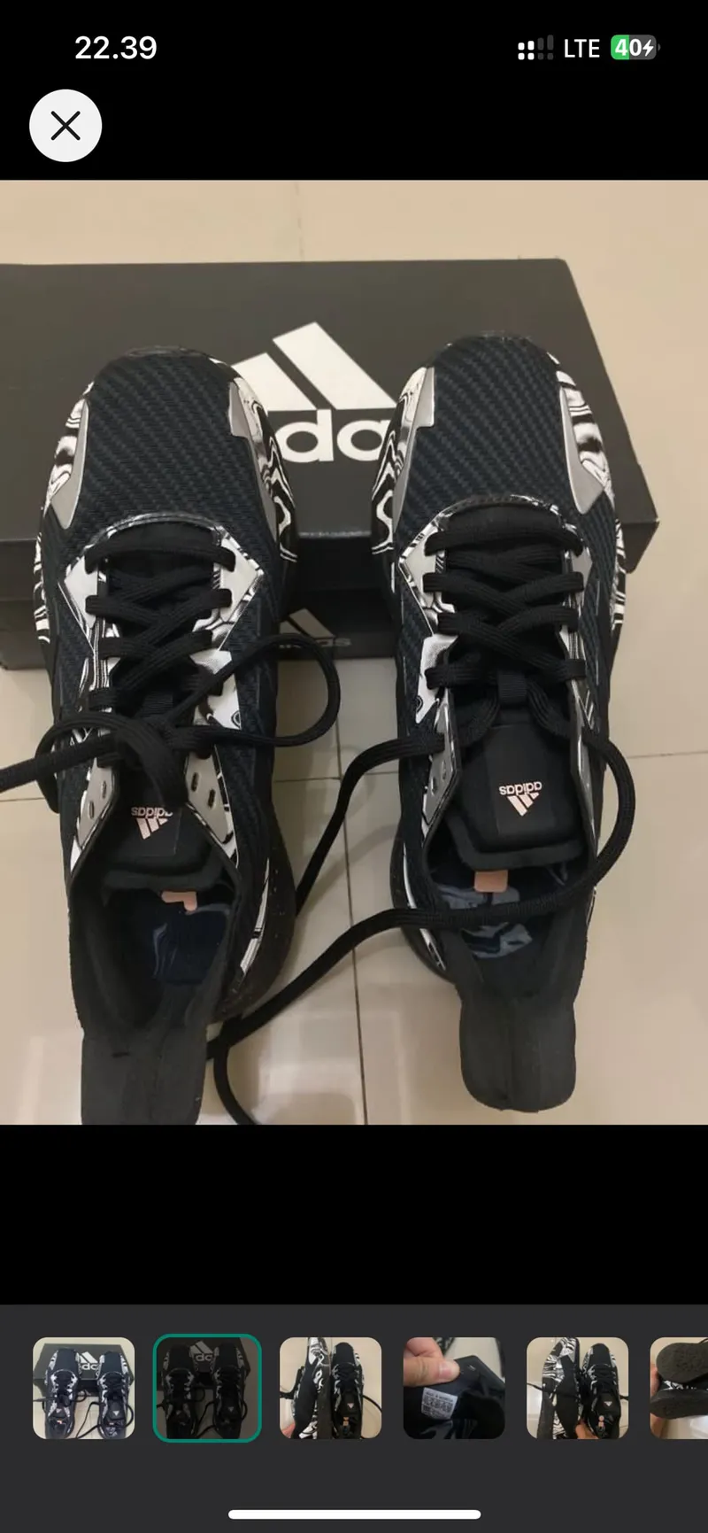 Adidas Sportswear Sneakers Wanita black photo 1