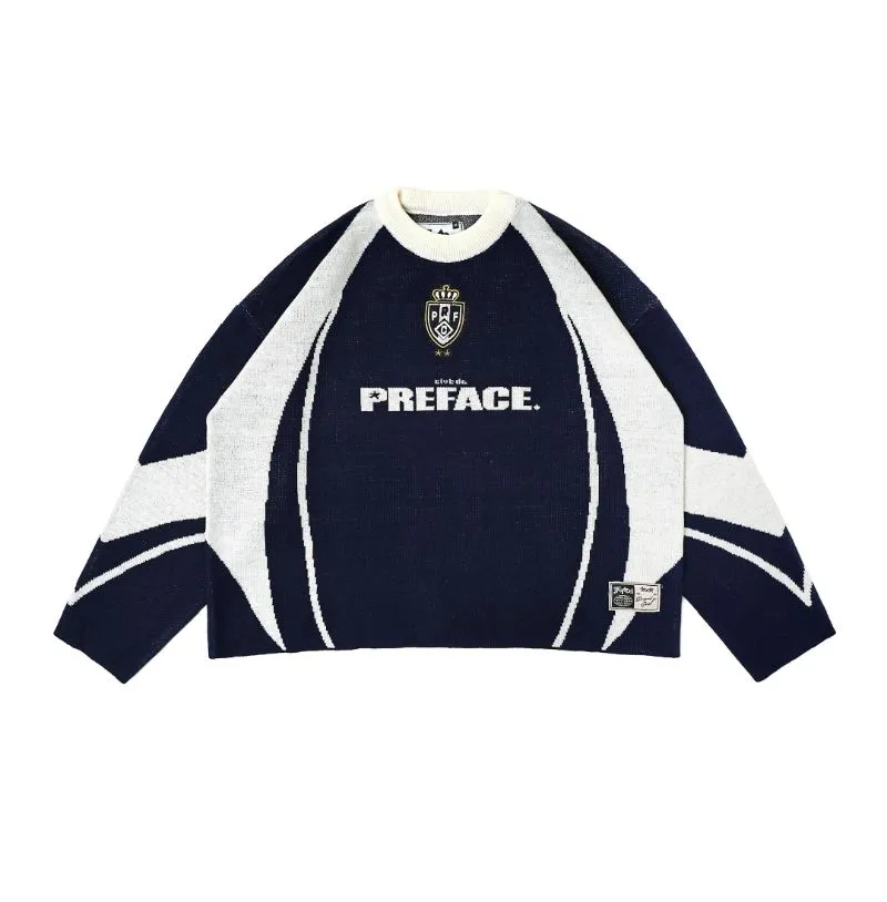 Vintage Sweatshirt Pria navy photo 1