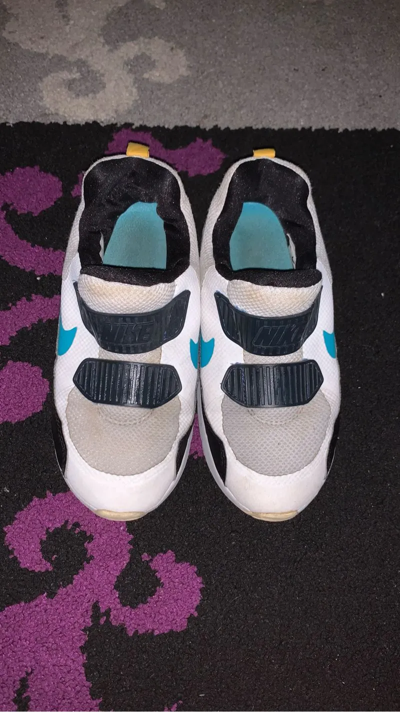 Nike Streetwear Sportswear Sneakers Kids white blue photo 1