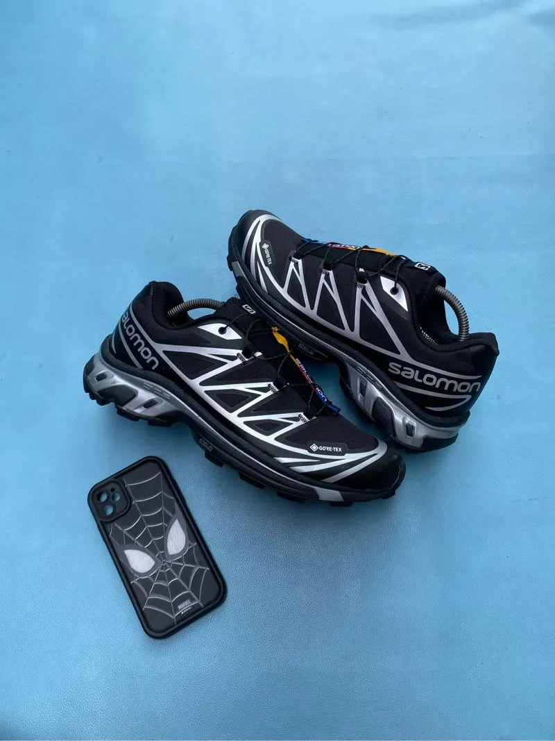 Salomon Streetwear Sportswear Sneakers Pria silver black photo 1