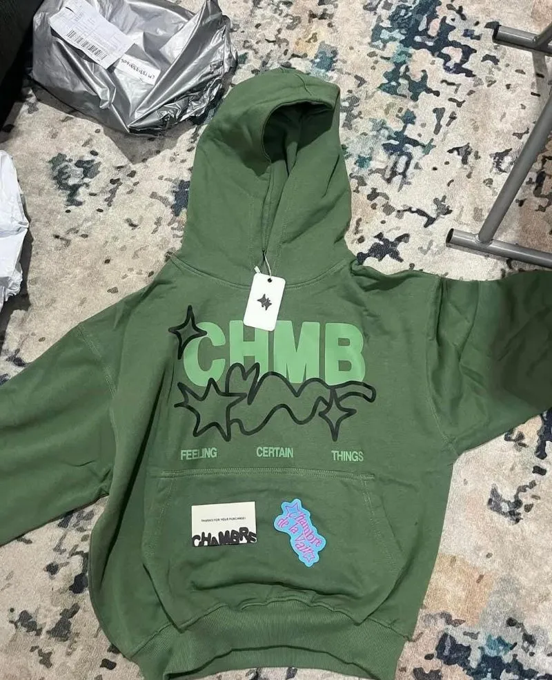 Stussy Streetwear Casual Hoody Pria green photo 1
