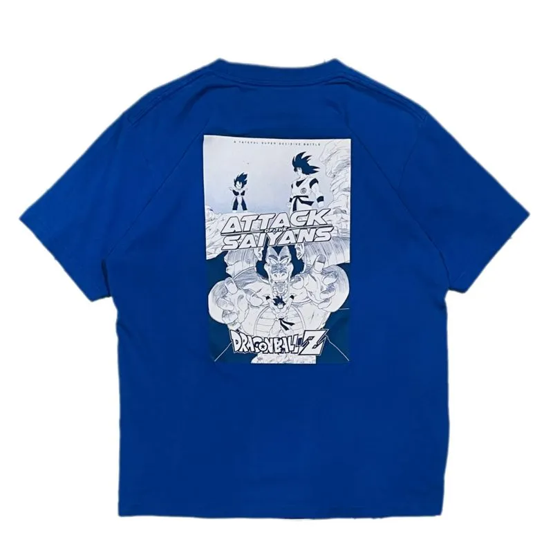Uniqlo Grunge Indie T-shirt Pria blue photo 1